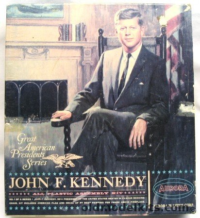 Aurora 1/12 John F. Kennedy - Great American Presidents Series, 851-149 plastic model kit